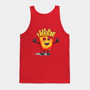 kawaii french fries T-Shirt cute potatofood Tank Top